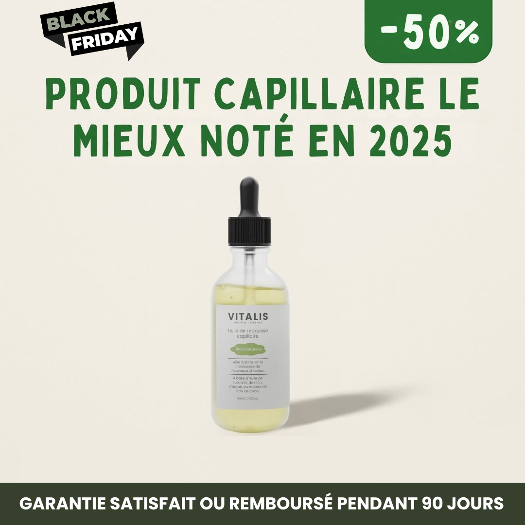 Sérum de croissance pour cheveux (60ml)